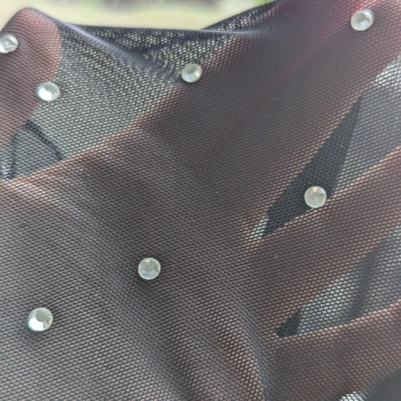 UO ~ Out from Under Bedazzled mesh bodysuit - Picture 3 of 3